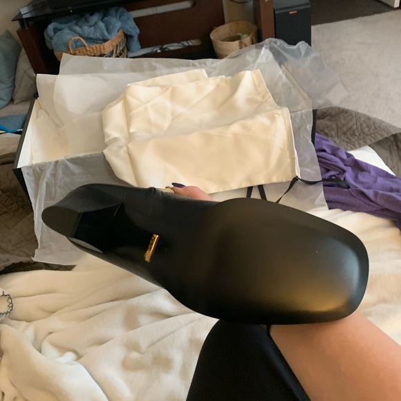 NWT Gucci Zummi GG Horsebit Striped Knee High Boots 38.5 - Picture 3 of 5